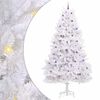 vidaXL Kunstmatige Inklapbare Kerstboom Wit 300 cm PVC en staal