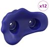 vidaXL Klimgreep 12 st Blauw 100 x 67 x 43 mm PP