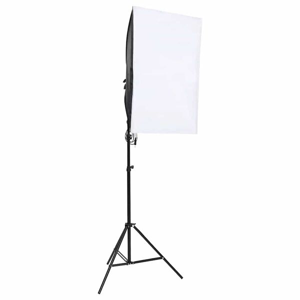 vidaXL Fotostudioset met verlichtingsset en achtergrond