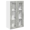 vidaXL Hangkast Beton Grijs 60 x 31 x 100 cm Bewerkt hout