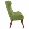 vidaXL Fauteuil Lichtgroen 69 x 74 x 93 cm Fluweel