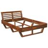 vidaXL Bedframe massief acaciahout 140x200 cm
