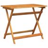 vidaXL Tuinstafel Bruin 90 x 55 x 75 cm Massief Acaciahout