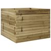vidaXL Plantenbak 60x60x45,5 cm ge&iuml;mpregneerd grenenhout