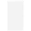 vidaXL Bureau 90x45x76 cm bewerkt hout wit