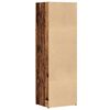 vidaXL Boekenkast 36x30x114 cm bewerkt hout oud houtkleurig
