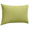 vidaXL Sofa Kussens 2 pcs Lichtgroen 60 x 40 cm Stof