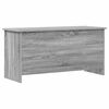vidaXL Opbergkist Grijs Sonoma 100 x 40 x 50 cm Bewerkt hout