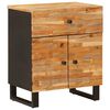 vidaXL Bed kast Bruin 50 x 33 x 60 cm Massief Mango Hout