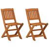 vidaXL Kinderklapstoelen, 2 stuks, van massief eucalyptushout
