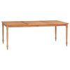 vidaXL Tafel Batavia 200x100x75 cm massief teakhout