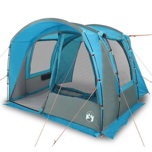 vidaXL Autotent 4-persoons waterdicht blauw