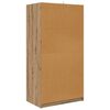 vidaXL Badkamer Kast Artisan Eiken 79,5 x 49 x 156 cm Bewerkt hout