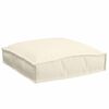 vidaXL Kussen 2 pcs Cr&egrave;me 40 x 40 x 8 cm Oxford Stof