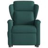vidaXL Sta-op-stoel elektrisch stof donkergroen