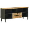 vidaXL Opslagkasten Naturel 100 x 33 x 46 cm Massief Mango Hout
