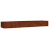 vidaXL Plantenbak verhoogd 360x80x40 cm cortenstaal