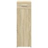 vidaXL Dressoir 30x42,5x93 cm bewerkt hout sonoma eikenkleurig