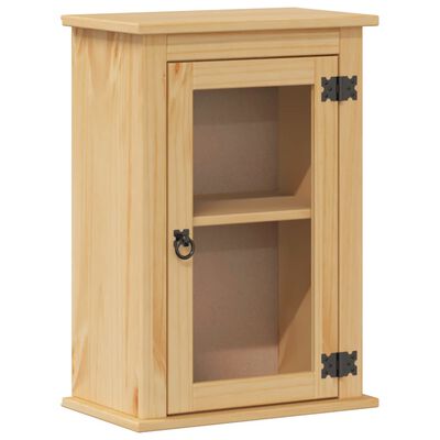 vidaXL Badkamerwandkast Corona 45x27x64,5 cm massief grenenhout