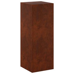 vidaXL Plantenstandaard Roestkleurig 30 x 30 x 80 cm weervast staal