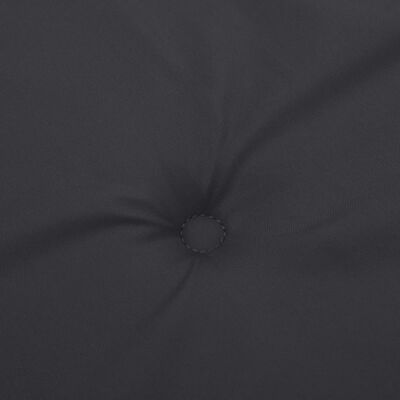 vidaXL Tuinstoelkussens lage rug 4 st 100x50x3 cm oxford stof zwart