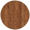 vidaXL Tafelblad &Oslash; 70 x 2,5 cm Rond Massief Eikenhout Licht Bruin