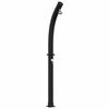 vidaXL Zonne-douche met douchekop 20 l PVC, ABS, Zinklegering Zwart