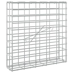 vidaXL Gabion met 5 mm Draad en 5x10 cm Gaas 50x10x50 cm
