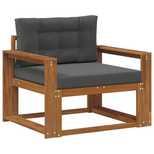 vidaXL Buiten Midden Sofa Naturel