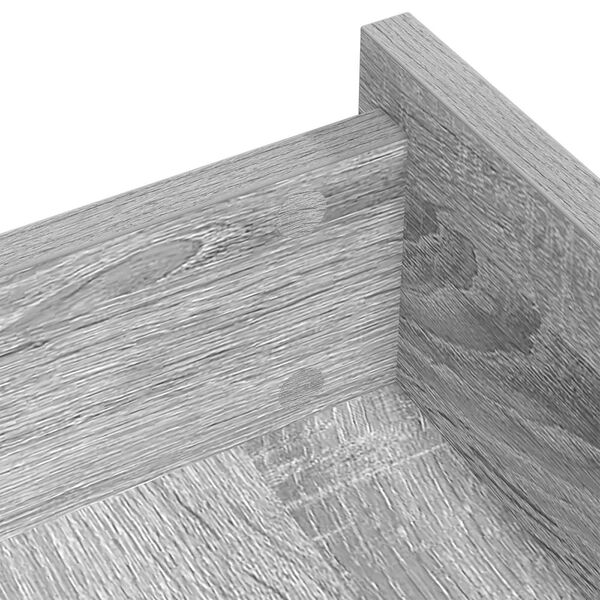 vidaXL Zelfklevende Schroefhoes 2 pcs Grijs Sonoma &Oslash; 20 x 0,5 mm