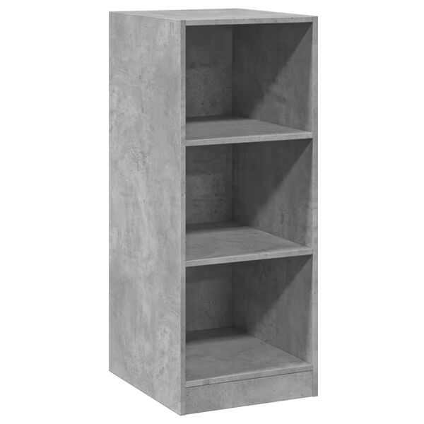 vidaXL Kledingkast 48x41x102 cm bewerkt hout betongrijs