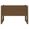 vidaXL Plantenbak 78x40x52 cm massief grenenhout honingbruin