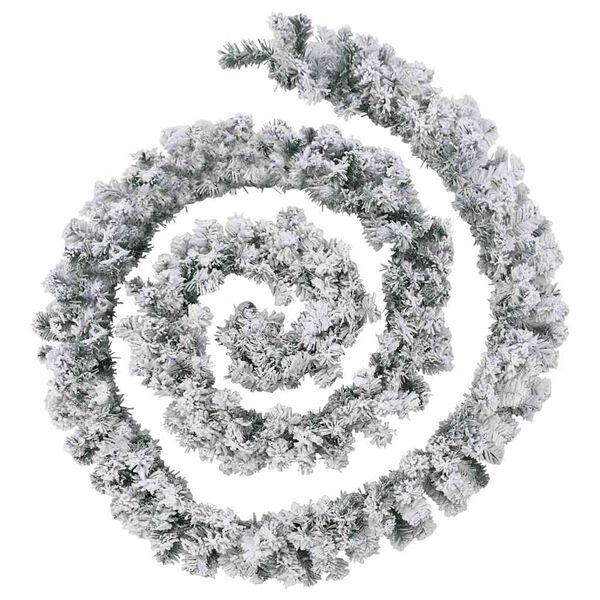 vidaXL Kerstslinger met LED-lampjes groen 5 m PVC