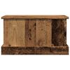 vidaXL Opbergbox 30x50x28 cm bewerkt hout oud houtkleurig