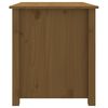 vidaXL Salontafel 71x49x55 cm massief grenenhout honingbruin