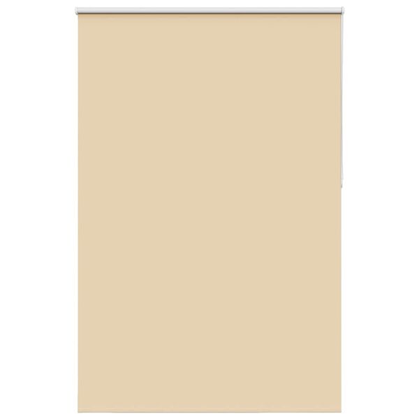 vidaXL Rolgordijn verduisterend 160x210 cm stofbreedte 156,6 cm beige
