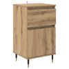 vidaXL Dressoir Artisan Eiken 40 x 35 x 70 cm Gemonteerd hout en ijzer