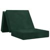 vidaXL Vouwbare Bankbed 75 x 63 x 45 cm Donkergroen