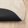 vidaXL Vloerkleden Ovaal HUARTE Beige 150 x 80 cm 100% Polyester