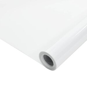 vidaXL Statisch raamfolie Frosted Wit 45 x 500 cm PVC