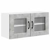 vidaXL Vaatwasserpaneel Kalmar Beton Grijs 80 x 31 x 40 cm