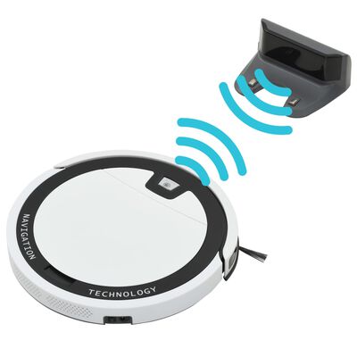 vidaXL Robotstofzuiger 5 modi app-bediening wifi-navigatie