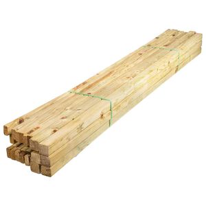 vidaXL Kippenhok 6x1,5x2 m ge&iuml;mpregneerd grenenhout