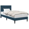 vidaXL Bedframe met hoofdeinde Blauw 80 x 200 cm Fluweel