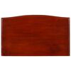 vidaXL Wandtafel 50x30x75 cm massief mahoniehout klassiek bruin
