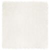 vidaXL Tapijt van imitatie TAFALLA Wit 120 x 120 cm Polyester