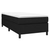 vidaXL Boxspring bed 80x200 cm stof zwart