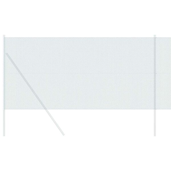 vidaXL Hexagon Hek Groen 1,4 x 25 m PVC