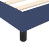vidaXL Boxspring bed stof blauw 140x200 cm