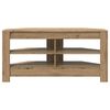 vidaXL HoekTVKast Artisan Eiken 102 x 40,5 x 45 cm Bewerkt hout